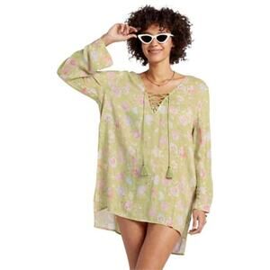 NWT Billabong Blue Skies Beach Cover Up Women’s Size S/8